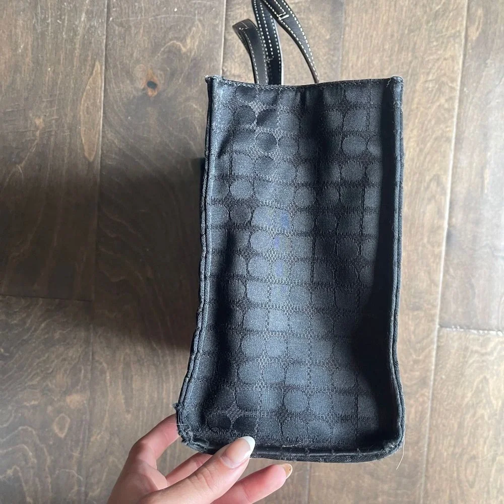 Vintage Kate Spade Print Mini Tote Bag